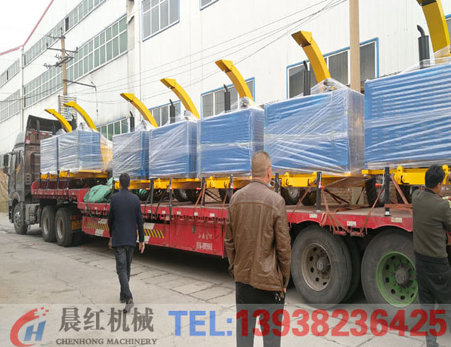 樹枝粉碎機10臺一起發貨走起